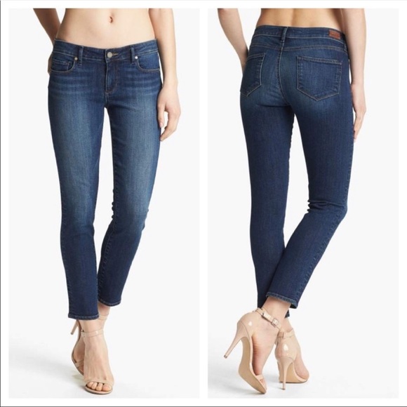 PAIGE Skyline Skinny Ankle Peg Jeans - Picture 1 of 8